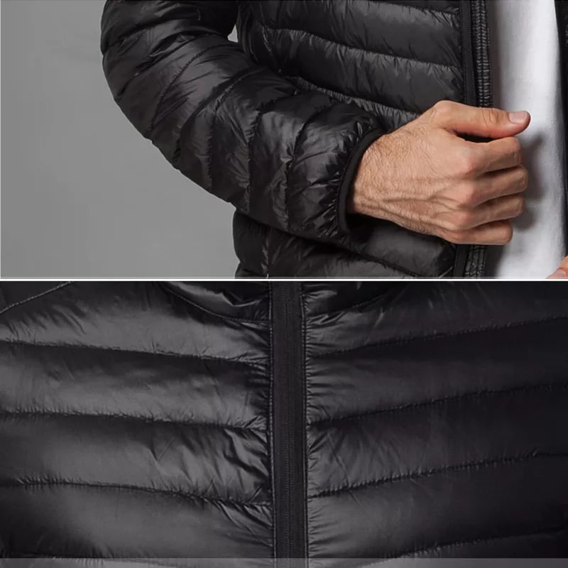 Men Overcoat Solid  Winter Coats Portable